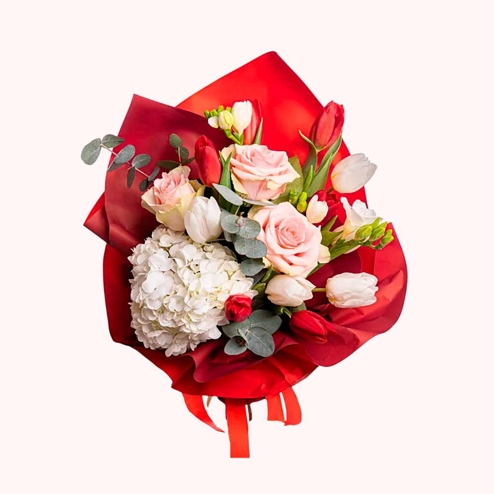 Букет "Весенний сюрприз"